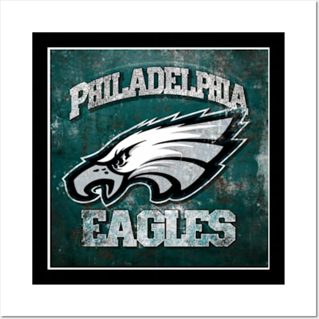 Philadelphia Eagles Wall Art by TshirtMA